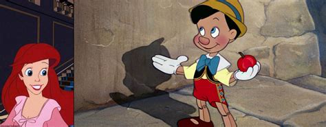 Pinocchio Likes Ariel By Maxgoudiss On Deviantart