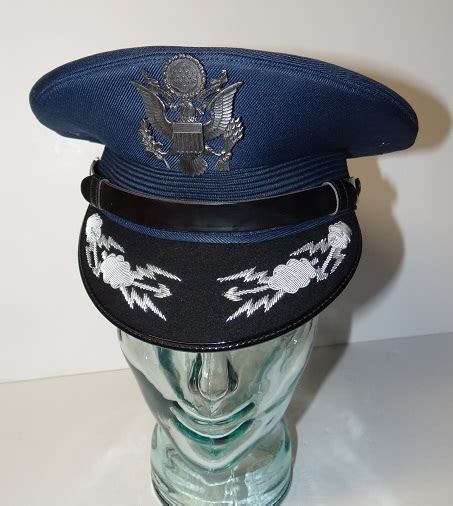 Us Air Force Colonel Visor Cap Named And In Like New Condition With Box