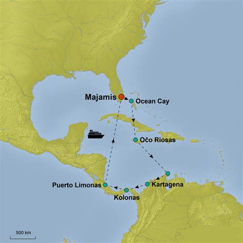 Karibų Ritmu Spalvingas Kruizas Aplankant Jamaiką Kolumbiją Panamą