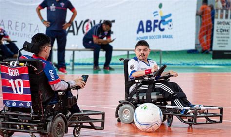 Coluna Brasil Disputa Libertadores De Futebol Em Cadeira De Rodas