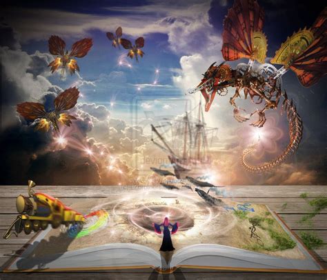 Books Come To Life At Last Book Of Life Storybook Fantasy