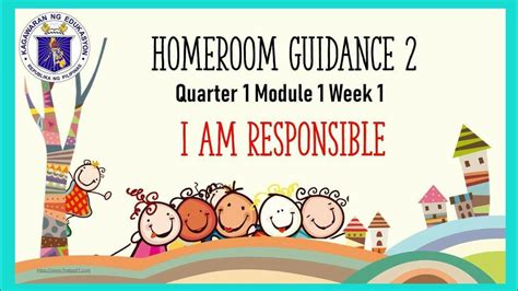 Homeroom Guidance 2 Module 1 I Am Responsible Youtube