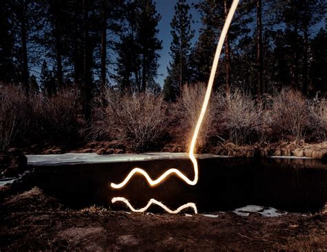 Lovely Photos Of Light Painting In Landscapes By Justin Carrasquillo