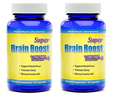Buy Brain Supplement Nootropic Super Brain Boost 1554 Improve Focus