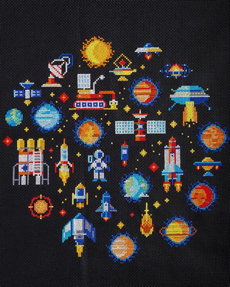 Thanks To Smartcrossstitch There Are Loads Of Different Space Goodies