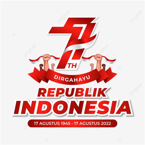 Gambar Hut Ri 77 Dirgahayu Republik Indonesia 17 Agosto 2022 Png