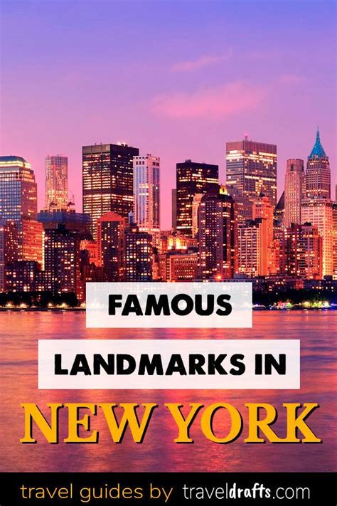 Famous Landmarks In New York New York City Travel New York Attractions New York Travel