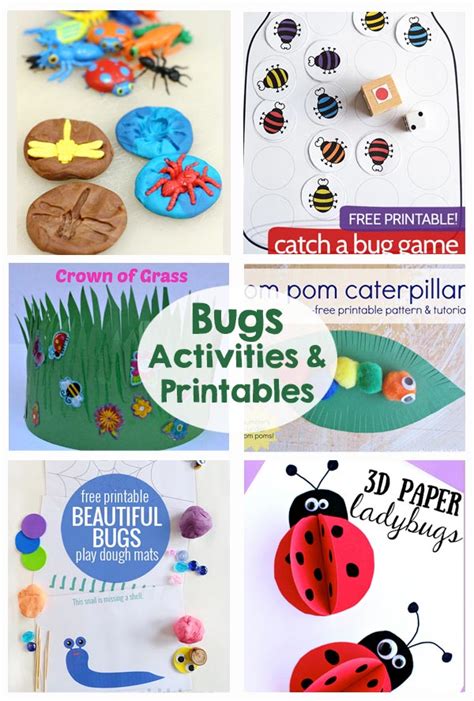 Bugs Activities And Printables The Crafting Chicks
