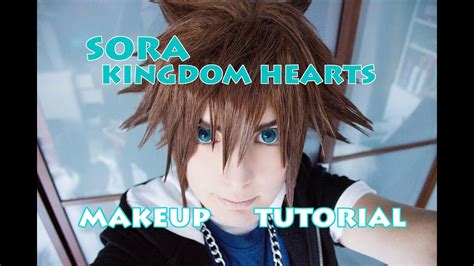 Sora Kingdom Hearts Makeup Tutorial For European And American Eyes