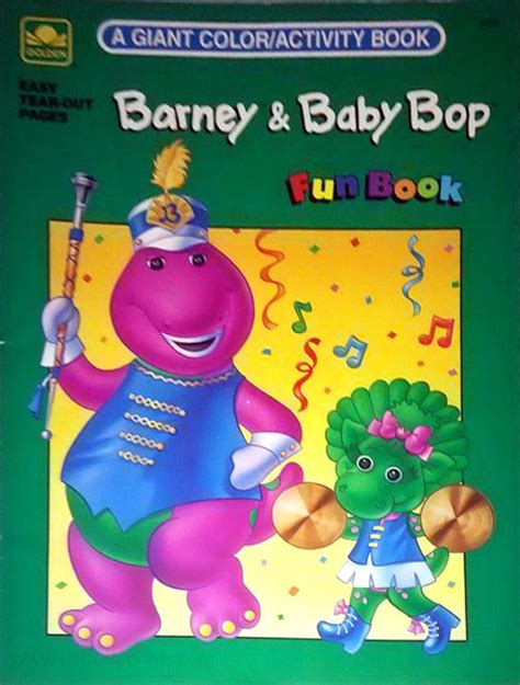 Barney And Friends Fun Book Coloring Books At Retro Reprints The