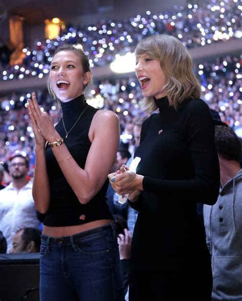 Photo Karlie Kloss Et Taylor Swift Au Madison Square Garden Pour Le