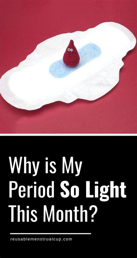 When Your Period Is Light What Does It Mean