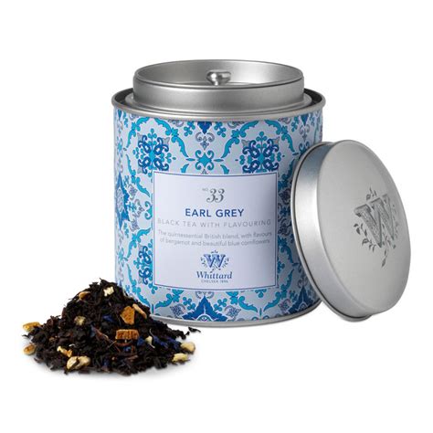 Thé Noir Whittard Of Chelsea Tea Discoveries Earl Grey 100 G