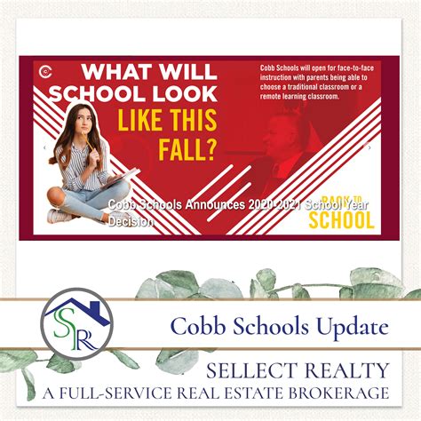 Cobb County School District Learning Options for 2020 - 2021