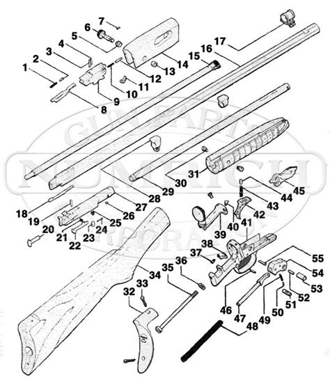 Remington 1100 Schematic Diagram