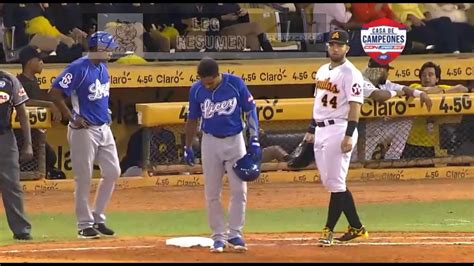 Licey Vs Aguilas Resumen Completo 29 11 2018 YouTube