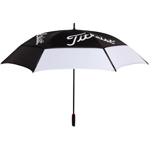 Titleist double canopy umbrella storm bestendige paraplu met traditionele titleist kleuren. Image for Titleist Tour Double Canopy Golf Umbrella ...