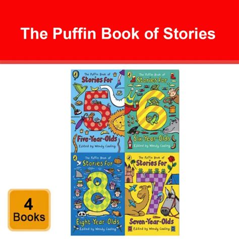 Wendy Cooling The Puffin Book Of Stories 4 Books Collection Set