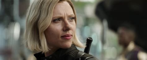 why black widow is blonde in avengers infinity war according to scarlett johansson herself