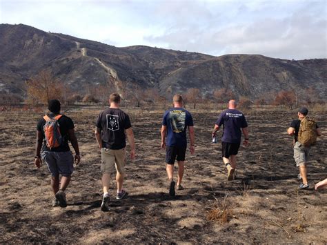 Marines hike memorial hill - The San Diego Union-Tribune