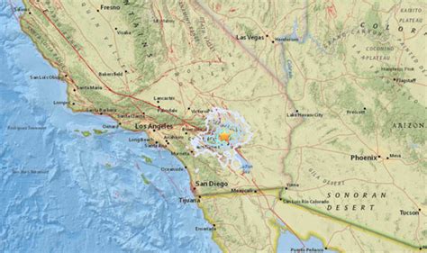 Only list earthquakes shown on map. California earthquake today: USGS recent earthquakes in ...