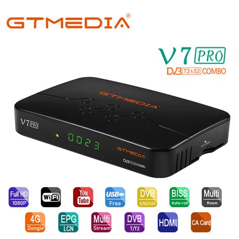 Gtmedia V7 Pro Satellite Tv Receiver Dvb S2xt2 Set Top Box China Set