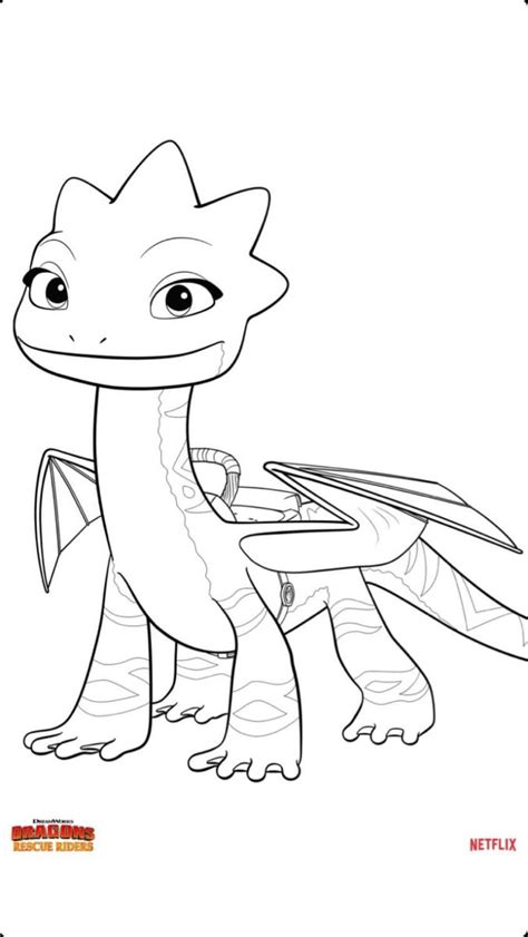 Pin By DARLENE BOSELA On RESCUE RIDER DRAGONS Dragon Coloring Page