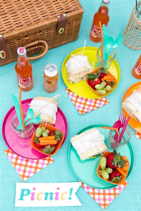 5 Tips For A Bright Colorful Summer Picnic Pizzazzerie