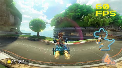 60 Fps Blue Falcon Online Vs Race Mario Kart 8 Youtube