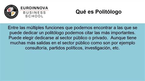 Politologo Web Oficial Euroinnova