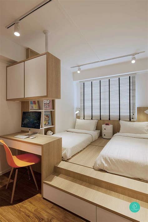 Crates and pallets can be purchased at your nearest big box store without spending a lot of money. Platform bed with study table ( can act as divider to next ...