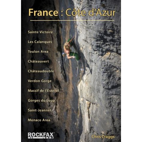 Francja Lazurowe Wybrze E Przewodnik Wspinaczkowy Rockfax