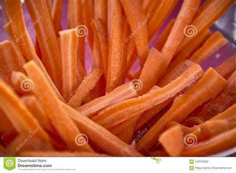 Check spelling or type a new query. Sliced Carrots In Julienne. Stock Photo - Image of vegetables, artistic: 102076260