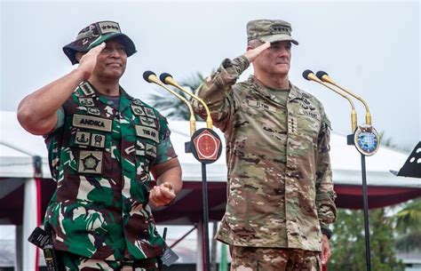 Panglima Tni Resmi Buka Super Garuda Shield Latihan Militer Gabungan