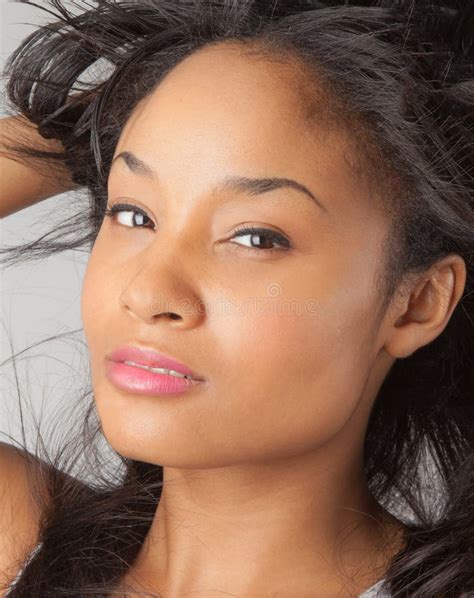 Beautiful Multiracial Model Stock Image Image Of Adult Face 37034637