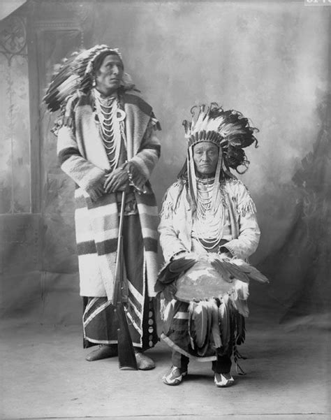 Old Photos Assiniboine American Native American