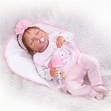 Pinky 22 Inch 55cm Realistic Looking And Lifelike Reborn Doll Girl Full