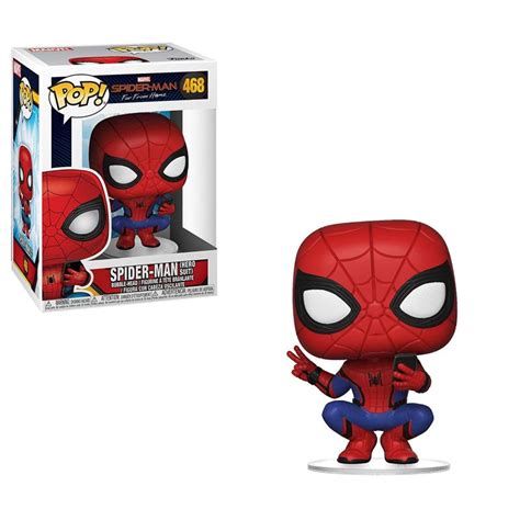 Check out the other pop figures from funko. Spiderman Far From Home - Spider-Man (Hero Suit) Celular ...
