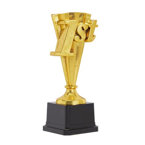 1st Place Trophy Award For Sports Tournaments Funny Gold Trophies For