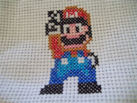 Mario Cross Stitch By Mercurykiss On Deviantart
