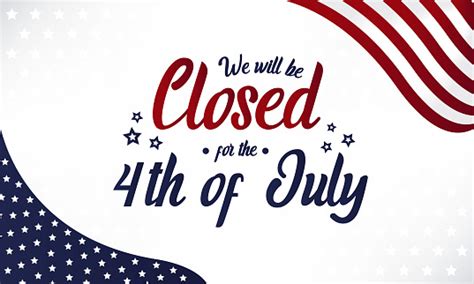 Free Closed 4th Of July Clipart In Ai Svg Eps Or Psd