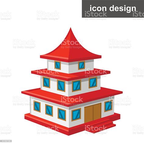 Vector Icon Temple Stock Illustration Download Image Now