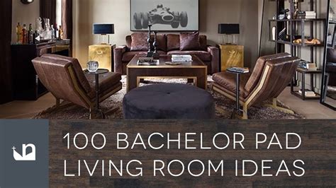 100 Bachelor Pad Living Room Ideas For Men Youtube