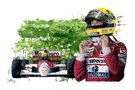 Pin De 峯 Em F 1andracers Ayrton Senna Ayrton Auto