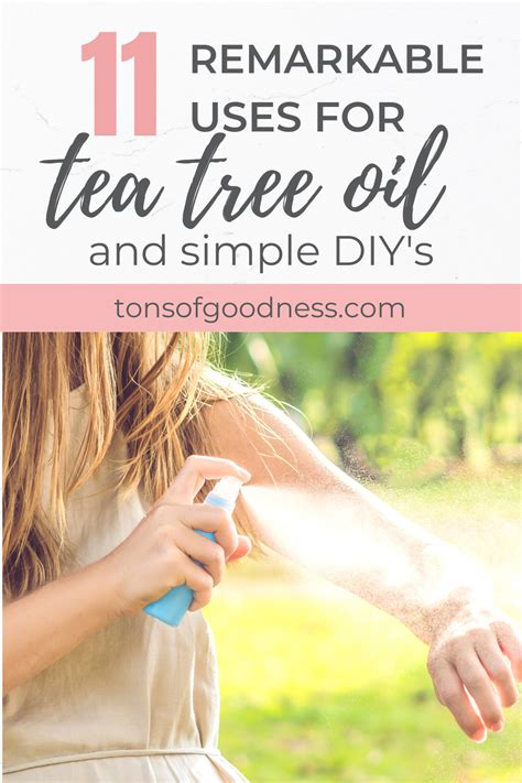 There Are Many Simple Yet Effective Uses For Tea Tree Oil Due To Its