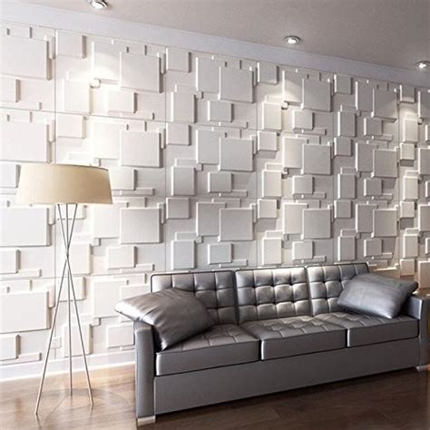 Art3d Decorative 3d Wall Tiles For Modern Wall Decor White Set Of 12