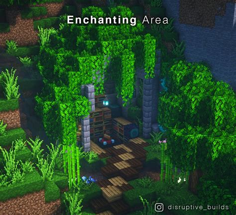 I Made An Enchanting Area Minecraftbuilds