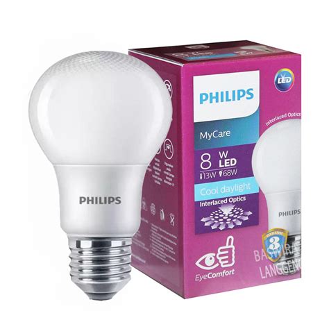 Lampu LED Philips Watt Bohlam W Philips Putih W Bulb LED Watt Shopee Indonesia