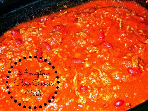 Mix all ingredients in big pot. Bloggers Chili Cook-Off Day 5; Caroline's Amazing Crock ...