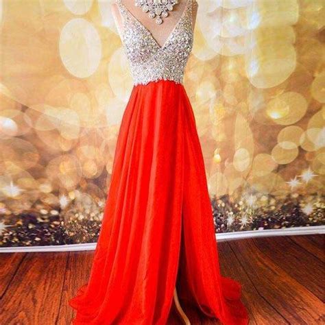 Prom Dressesred Sweetheart Neck Long Prom Gown Evening Dress On Luulla